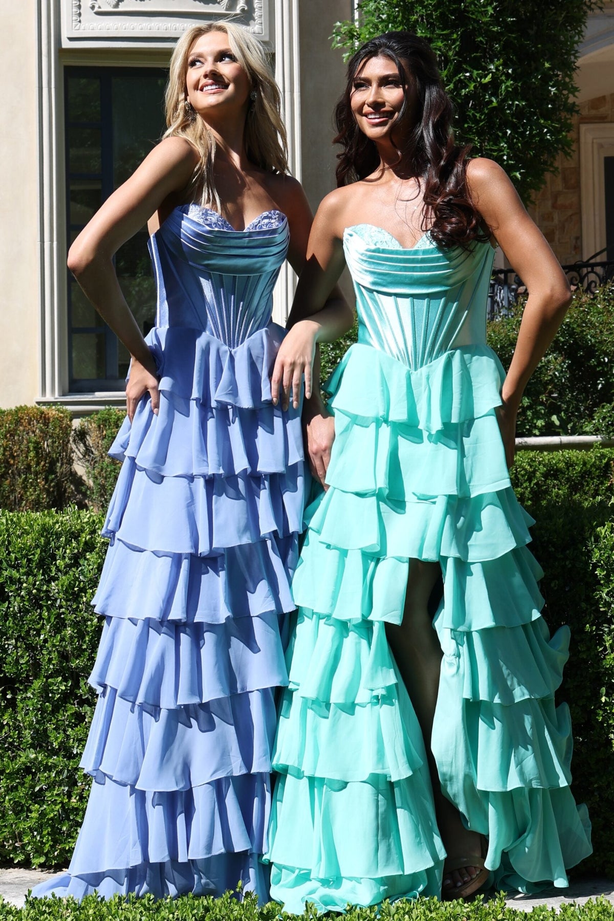 Jovani Prom Dress Jovani 50234 Strapless Pink Ball Gown