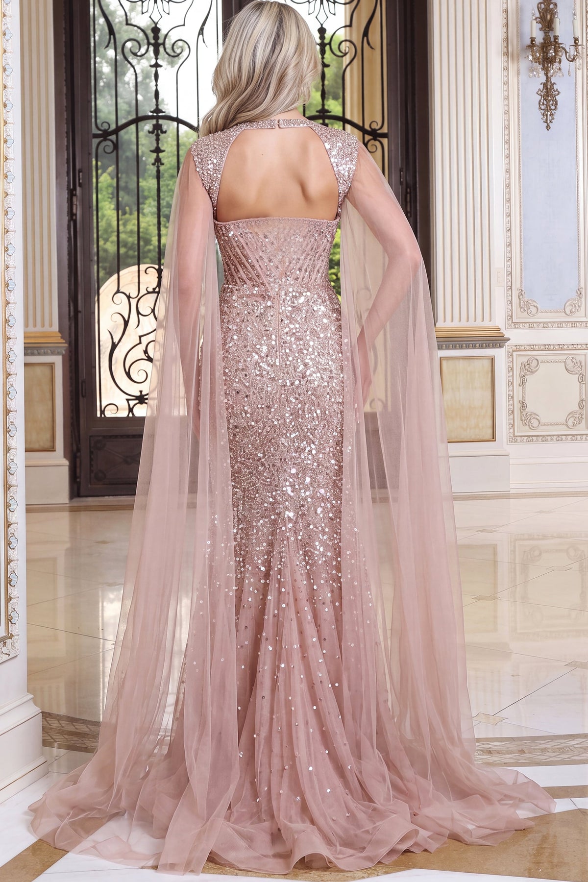 Jovani Prom Dress Jovani 52206 Sequin Sweetheart Mermaid Gown