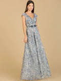 Lara Design Dress LARA 29196 - LACE EMBELLISHED A-LINE DRESS