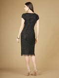 Lara Design Dress Lara 29225 - Cap Sleeve Midi Gown