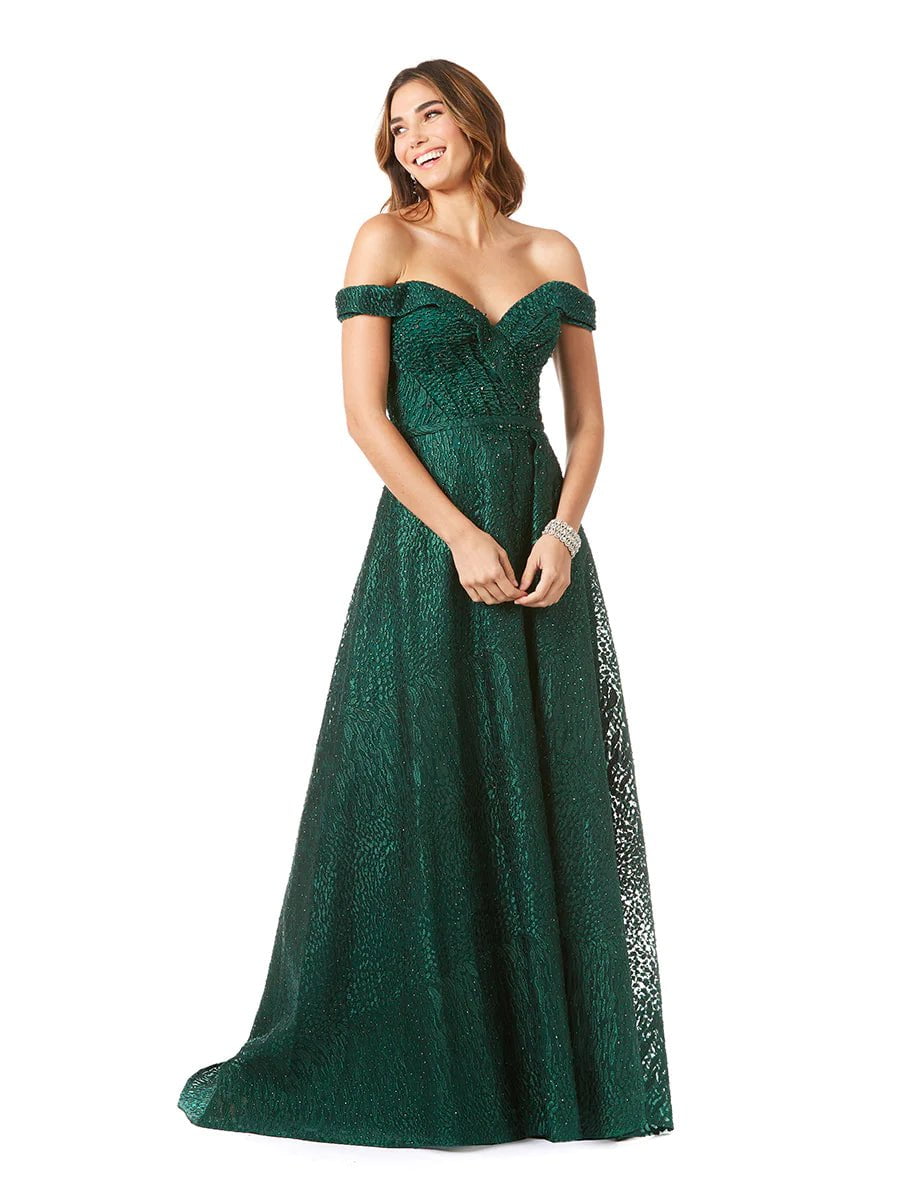 Lara Design Dress Lara 29349 Off Shoulder Ballgown