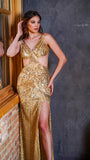 Lara Design Dress LARA 9982 - DAHLIA SEQUIN DRESS