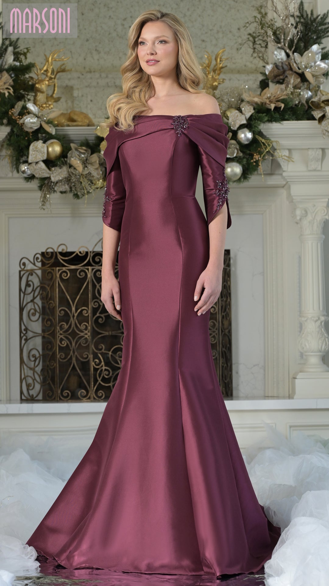Marsoni Mother of The Bride Marsoni MV1360 Dress