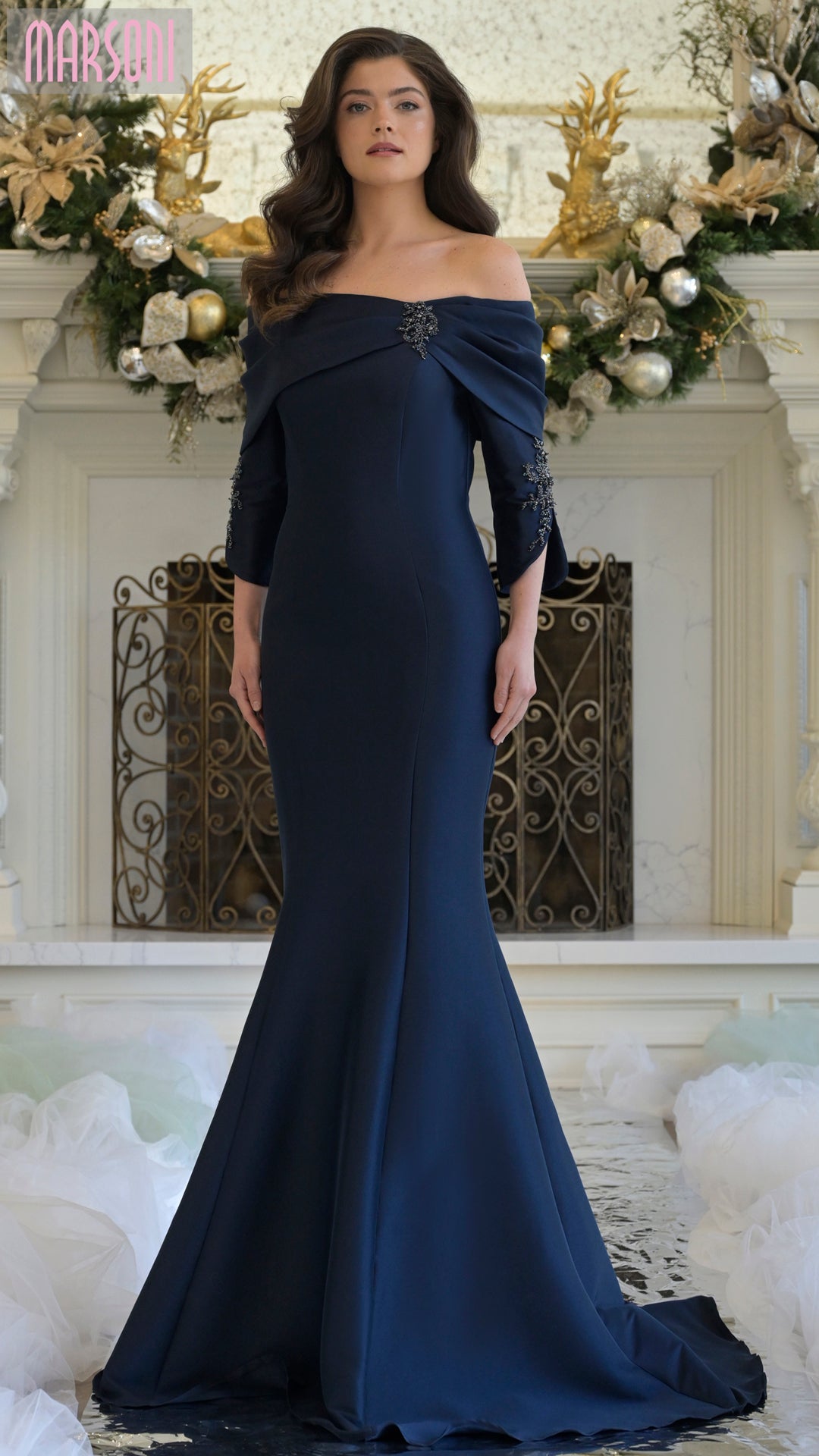 Marsoni Mother of The Bride Marsoni MV1360 Dress