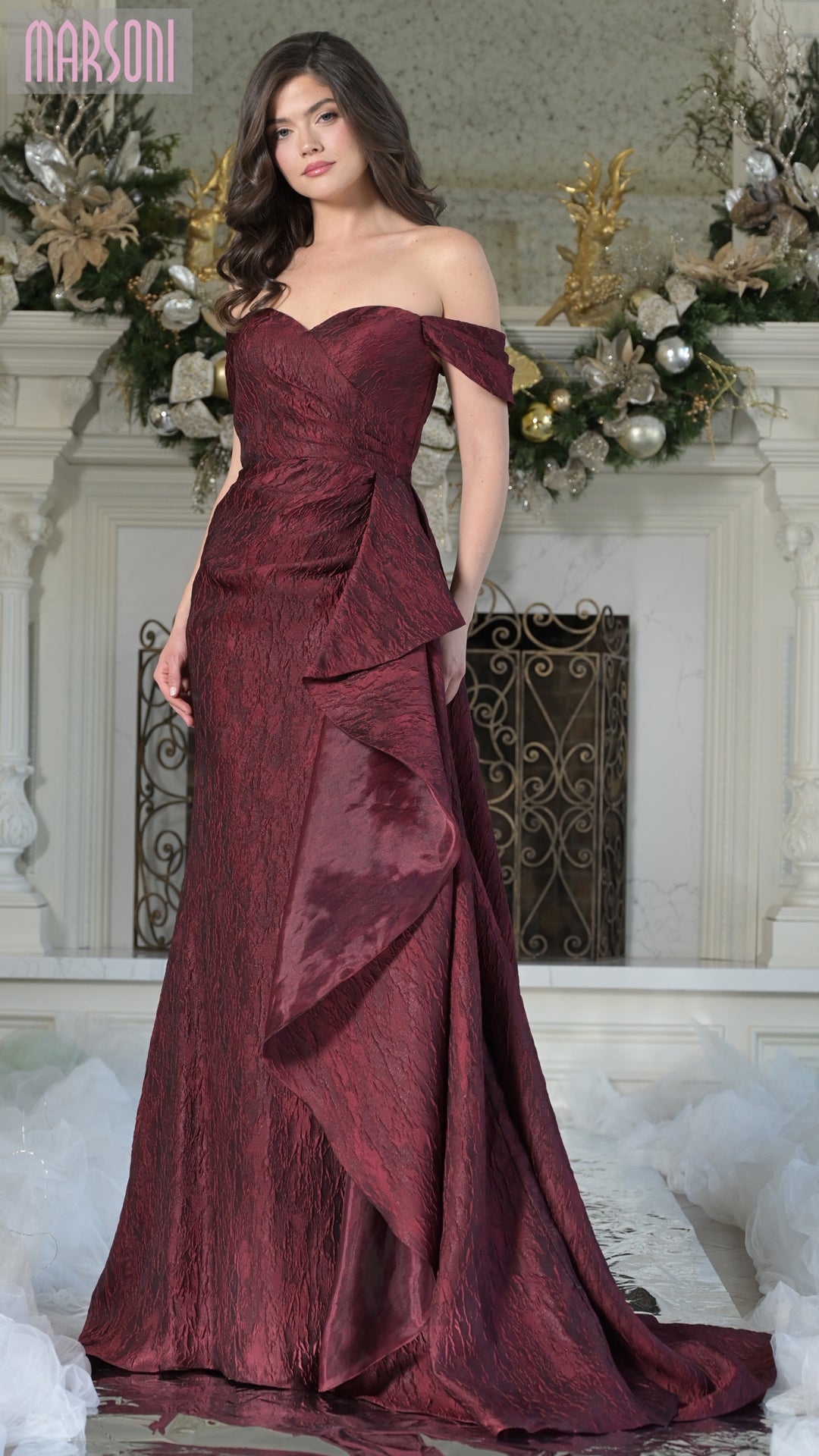 Marsoni Mother of The Bride Marsoni MV1365 Dress