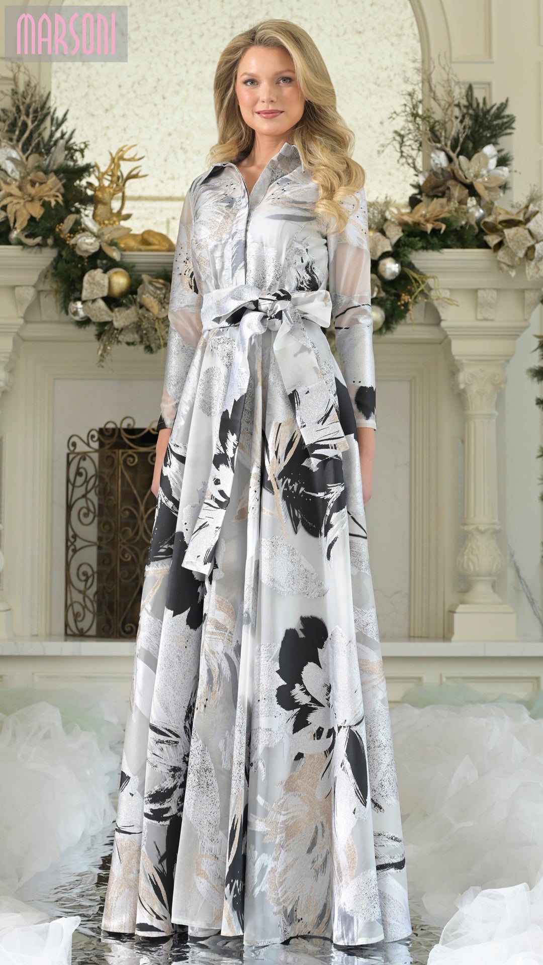 Marsoni Mother of The Bride Marsoni MV1367 Dress