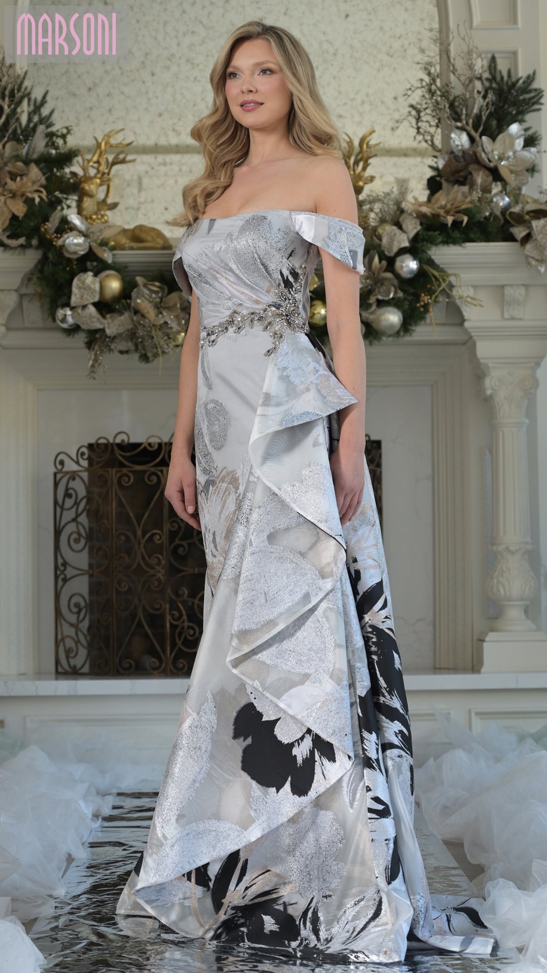 Marsoni Mother of The Bride Marsoni MV1368 Dress