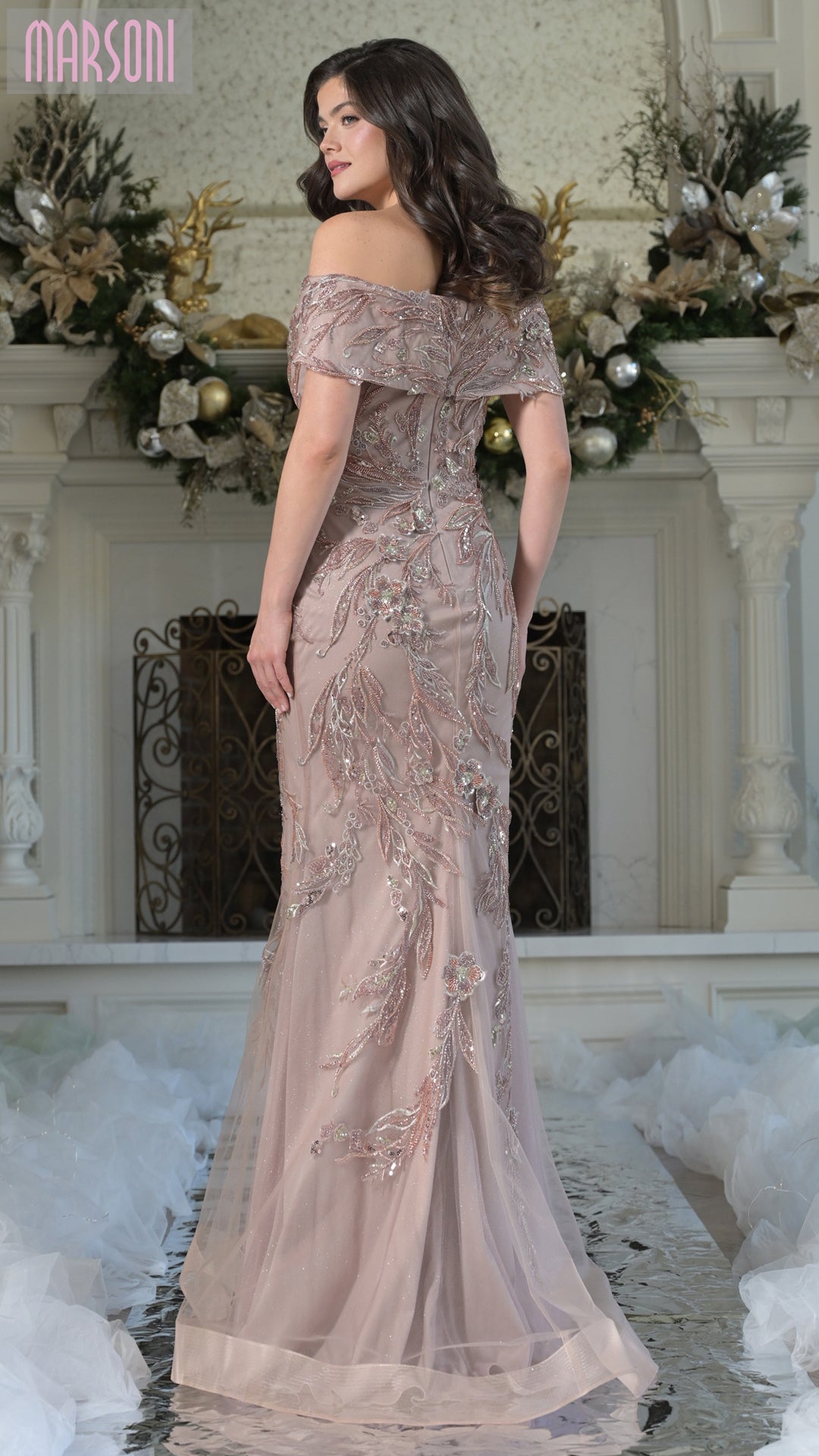 Marsoni Mother of The Bride Marsoni MV1372 Dress