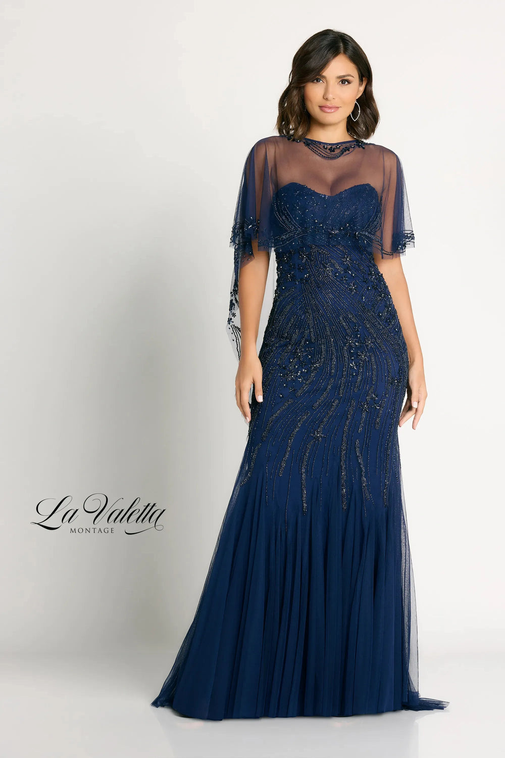 Mon Cheri Montage Dress XS / Navy Blue Mon Cheri LV6101 dress