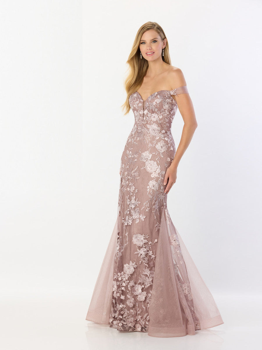 Mon Cheri M2231 Montage dress | NorasBridalBoutiqueNY