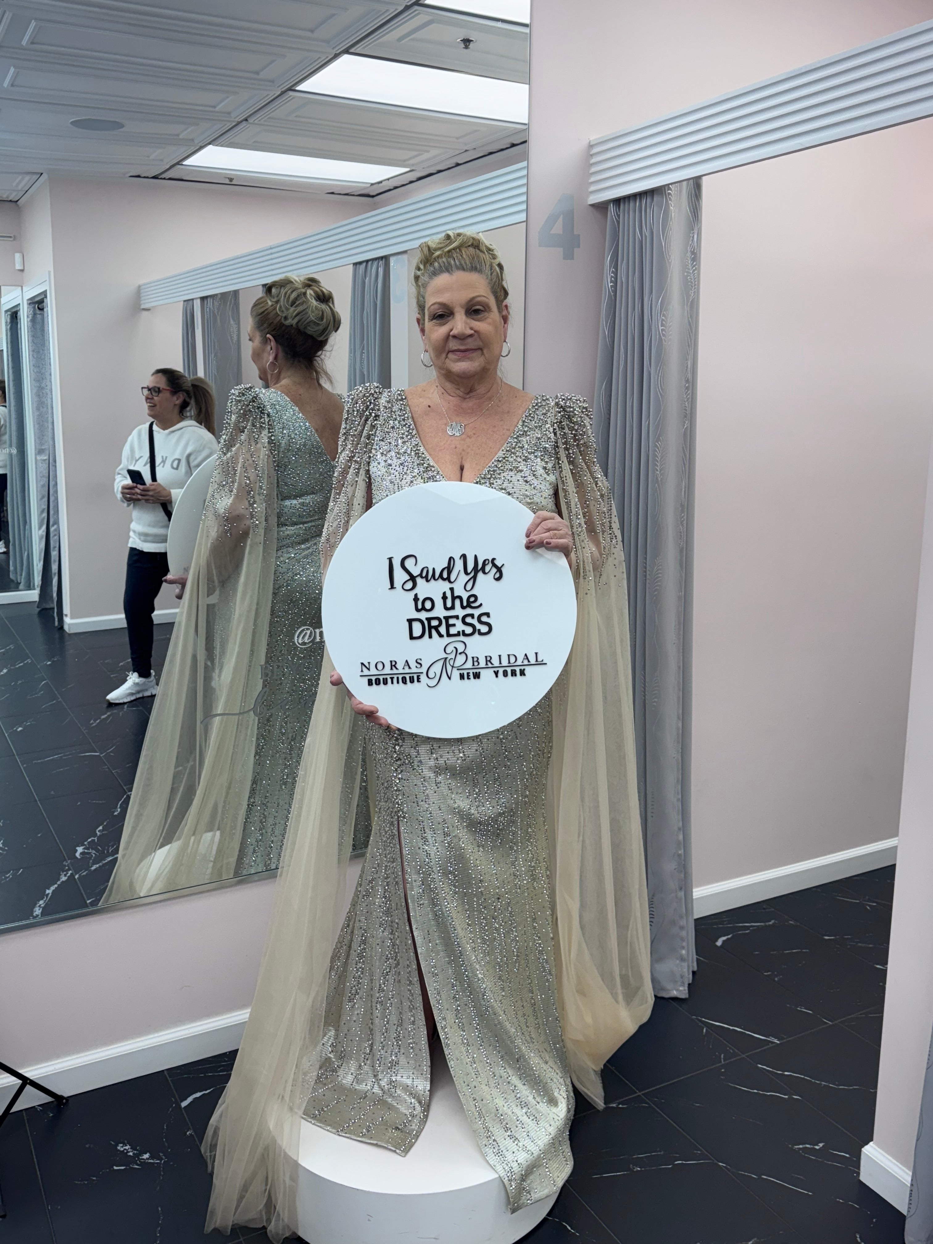 NorasBridalBoutiqueNY One Hour One on One Styling Appointment Booking Exclusive with Nora the Owner