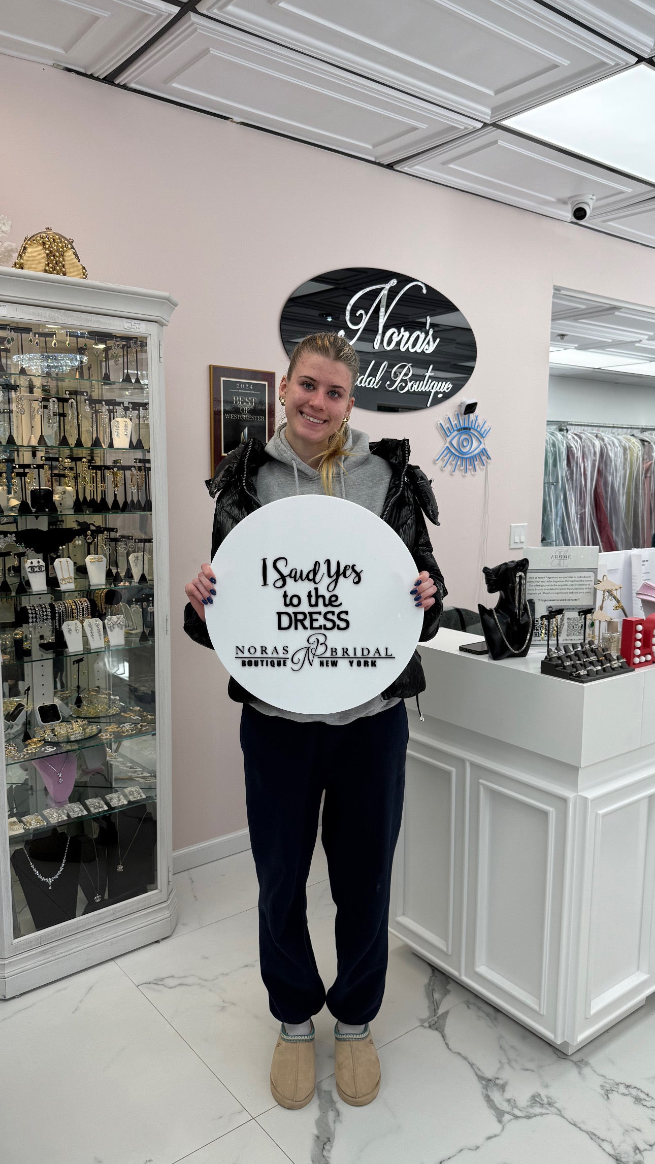 NorasBridalBoutiqueNY One Hour One on One Styling Appointment Booking Exclusive with Nora the Owner