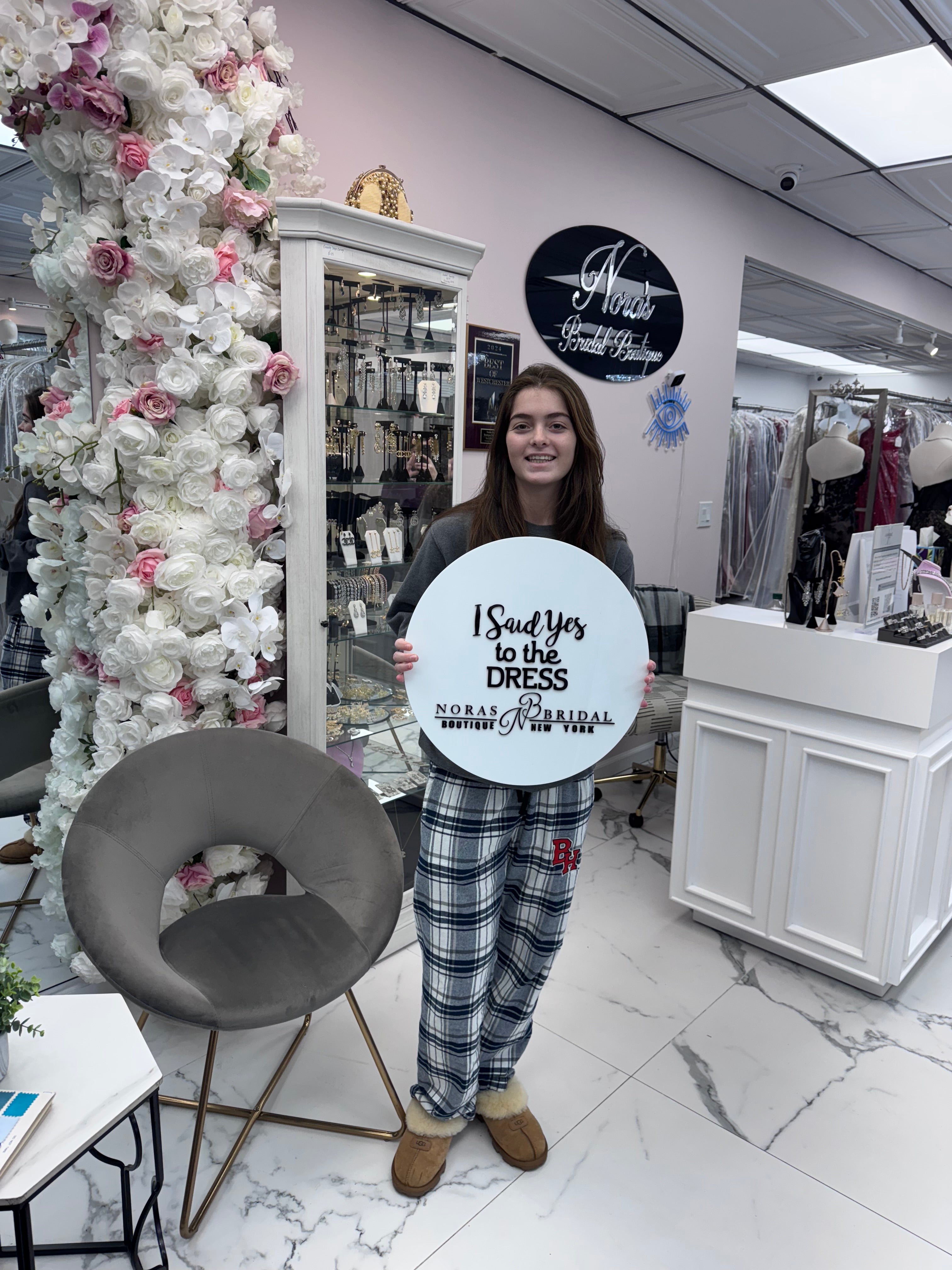 NorasBridalBoutiqueNY One Hour One on One Styling Appointment Booking Exclusive with Nora the Owner