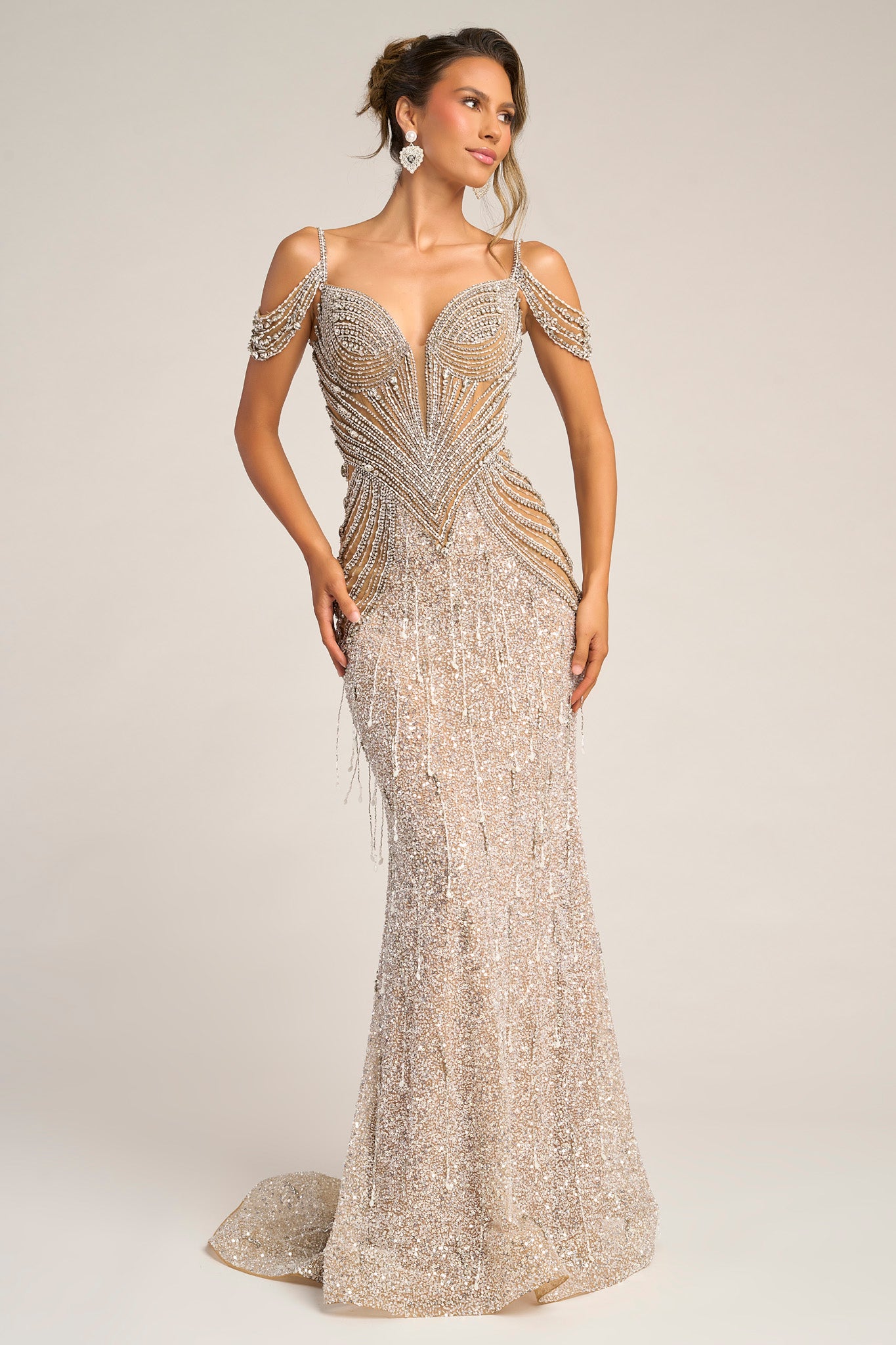 Portia & Scarlett Portia and Scarlett Prom Dresses 2026 Portia And Scarlett PS26449C Couture Gown