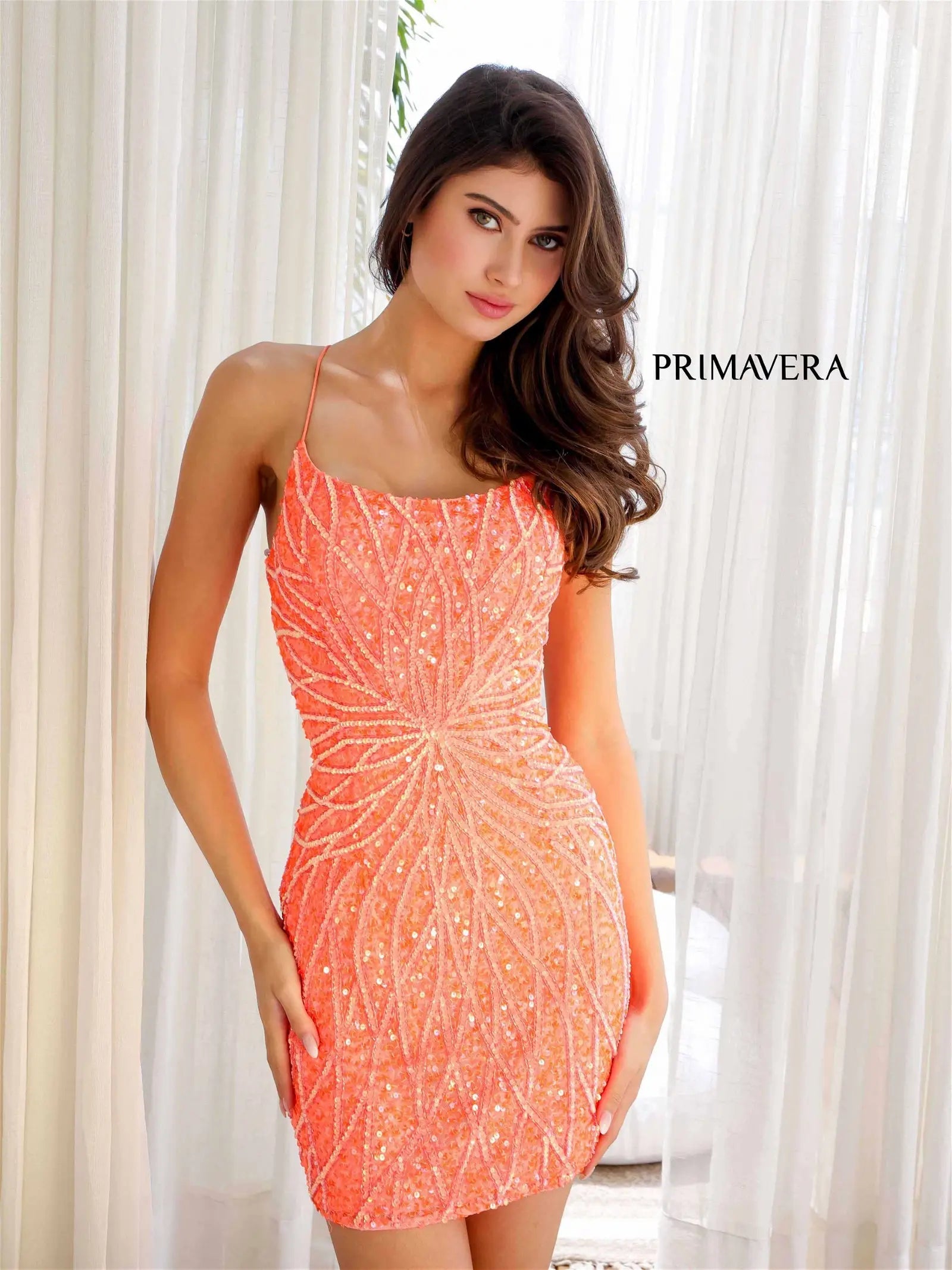 Primavera Couture Homecoming Dress Primavera Couture 4001 Homecoming