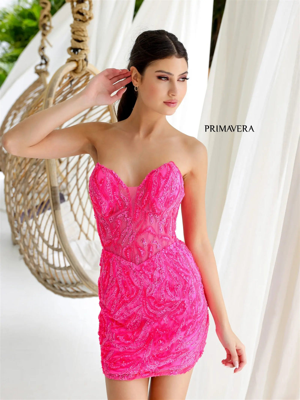 Primavera Couture Homecoming Dress Primavera Couture 4222 Homecoming