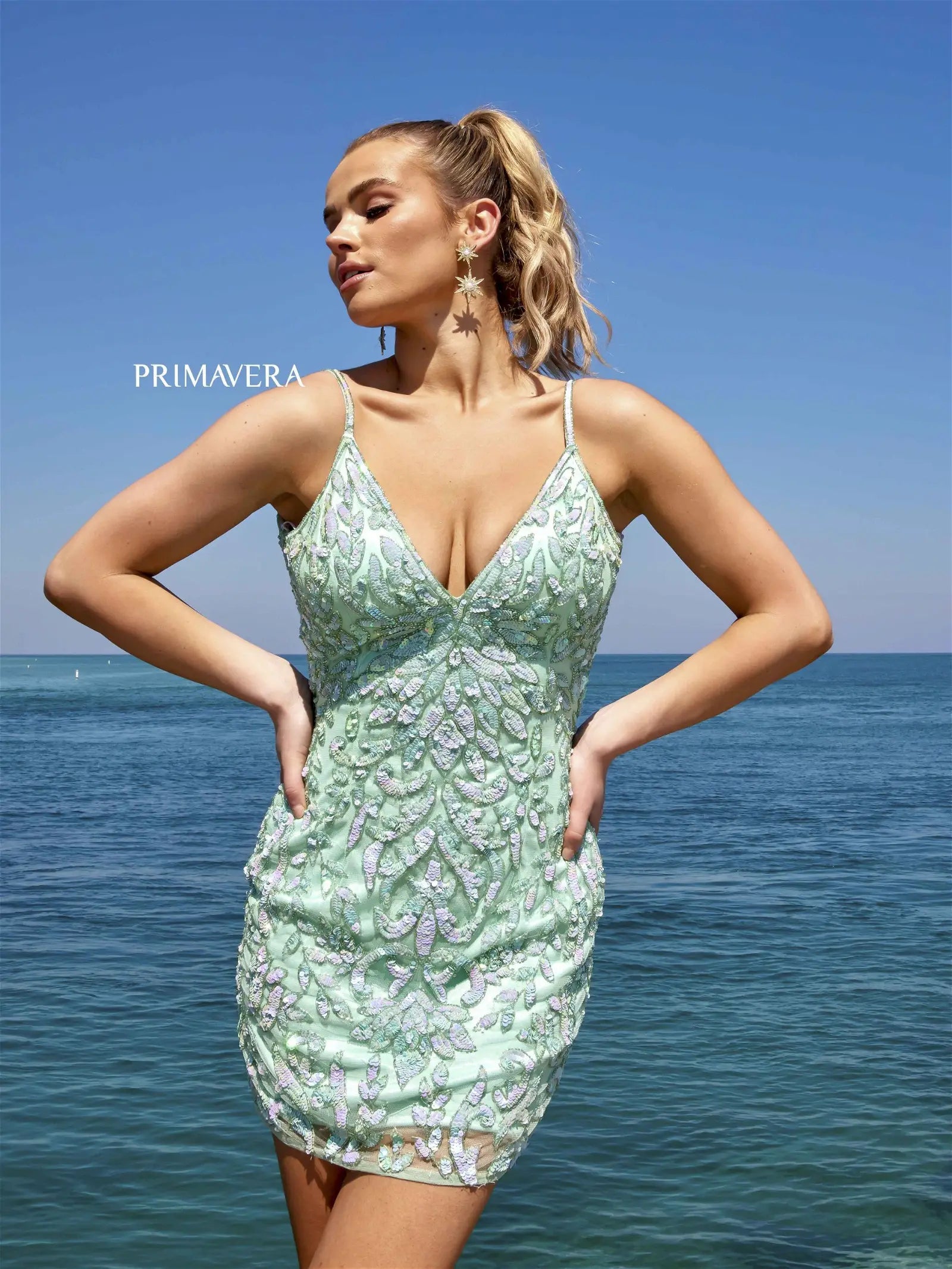 Primavera Couture Prom Dress Primavera Couture 4013