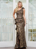 Rina Di Montella Evening Dress 4 / Black Gold RD3231 Rina De Montella