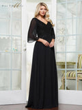 Rina Di Montella Evening Dress 4 / Black RD3241 Rina De Montella