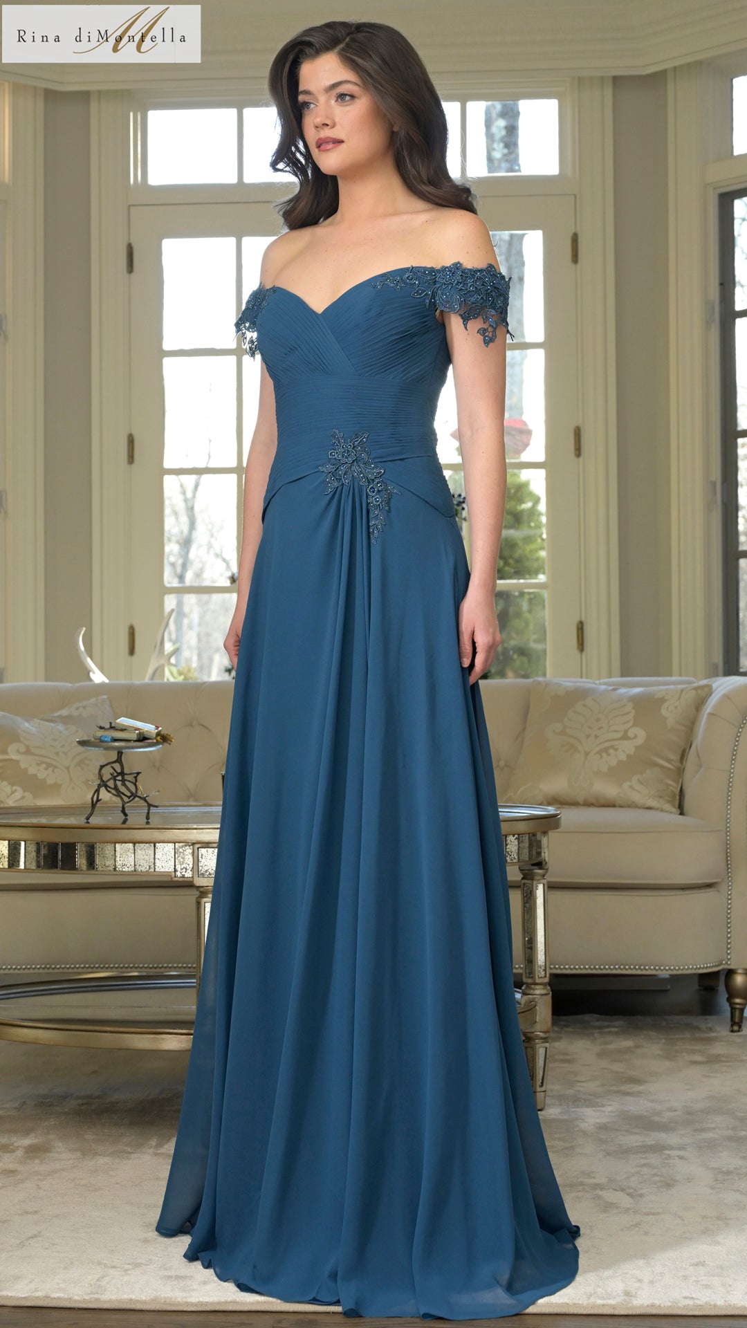 Rina Di Montella Evening Dress Rina De Montella RD3255
