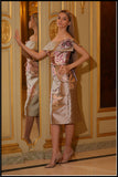 Terani Couture Cocktail Dress Terani Couture 242C3024 cocktail dress TAUPE ROSE