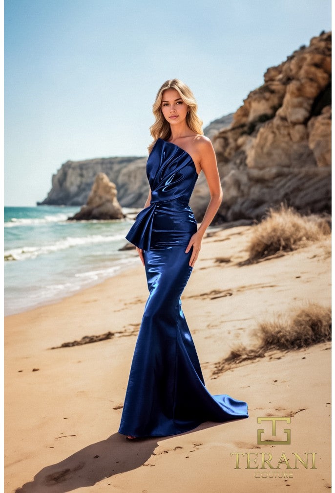 Terani Couture Evening Dress 2 / NAVY Terani Couture 252E5513