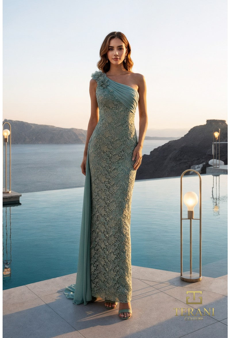 Terani Couture Evening Dress 2 / SAGE Terani Couture 2261E6257