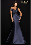 Terani Couture Evening Dress Terani Couture 2011M2160 One Shoulder Mikado Mother Of Bride Gown