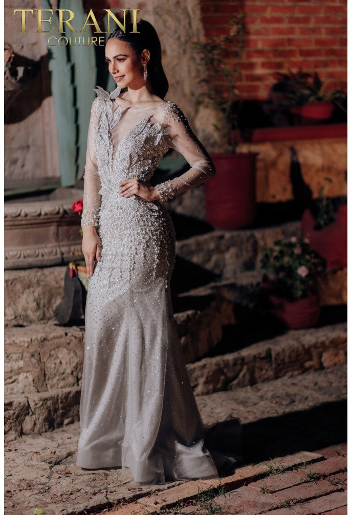 terani couture evening dress Terani Couture 232GL1454