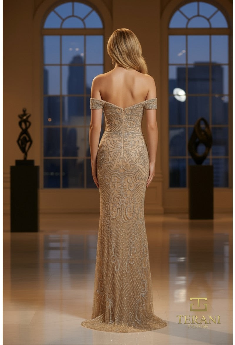 Terani Couture Evening Dress Terani Couture 252GL5208
