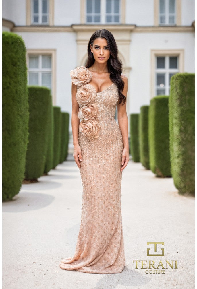Terani Couture Evening Dress Terani Couture 252GL5228