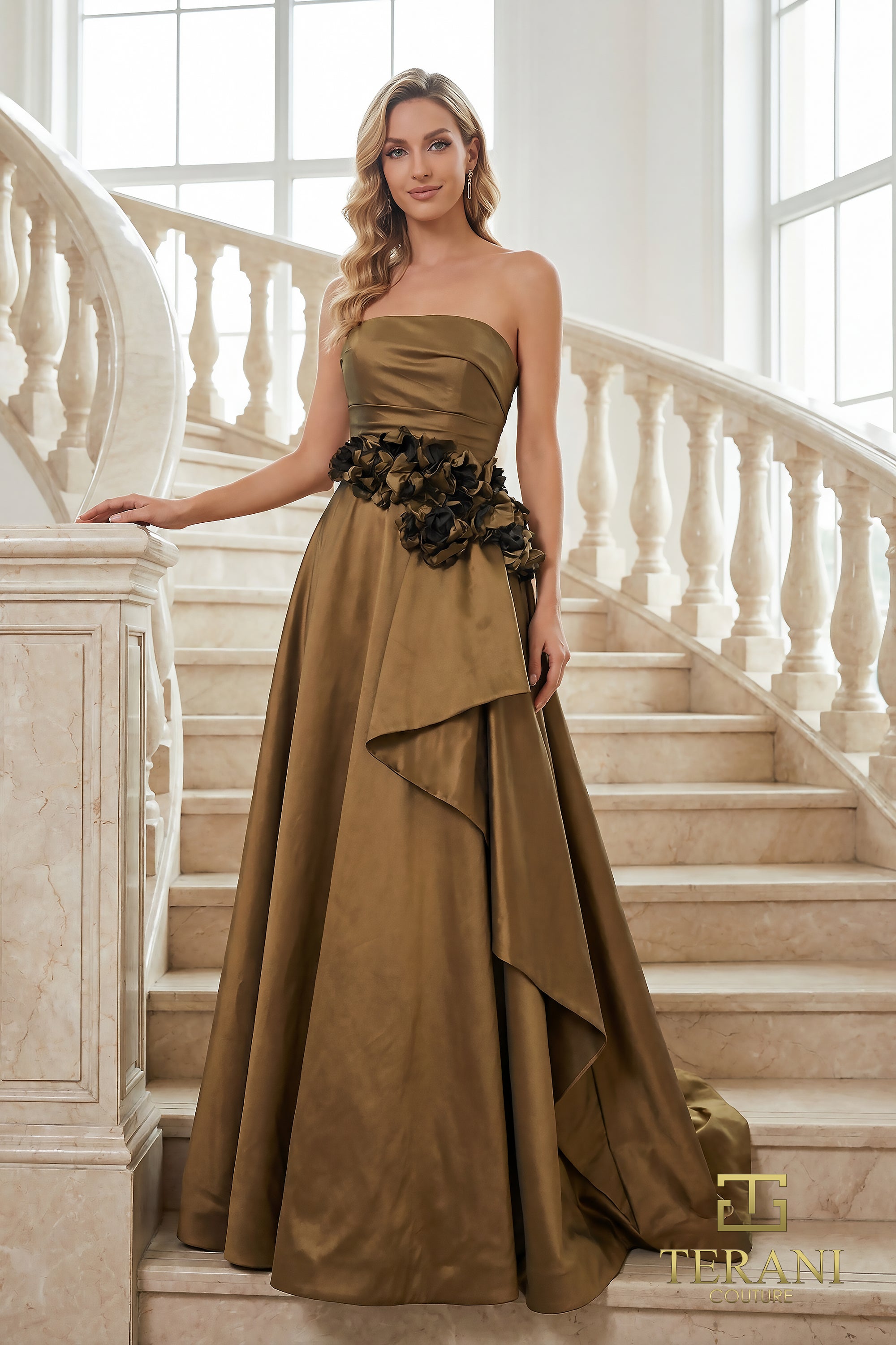 Terani Couture Evening Gown Terani Couture 262E7082 Long Evening Dress