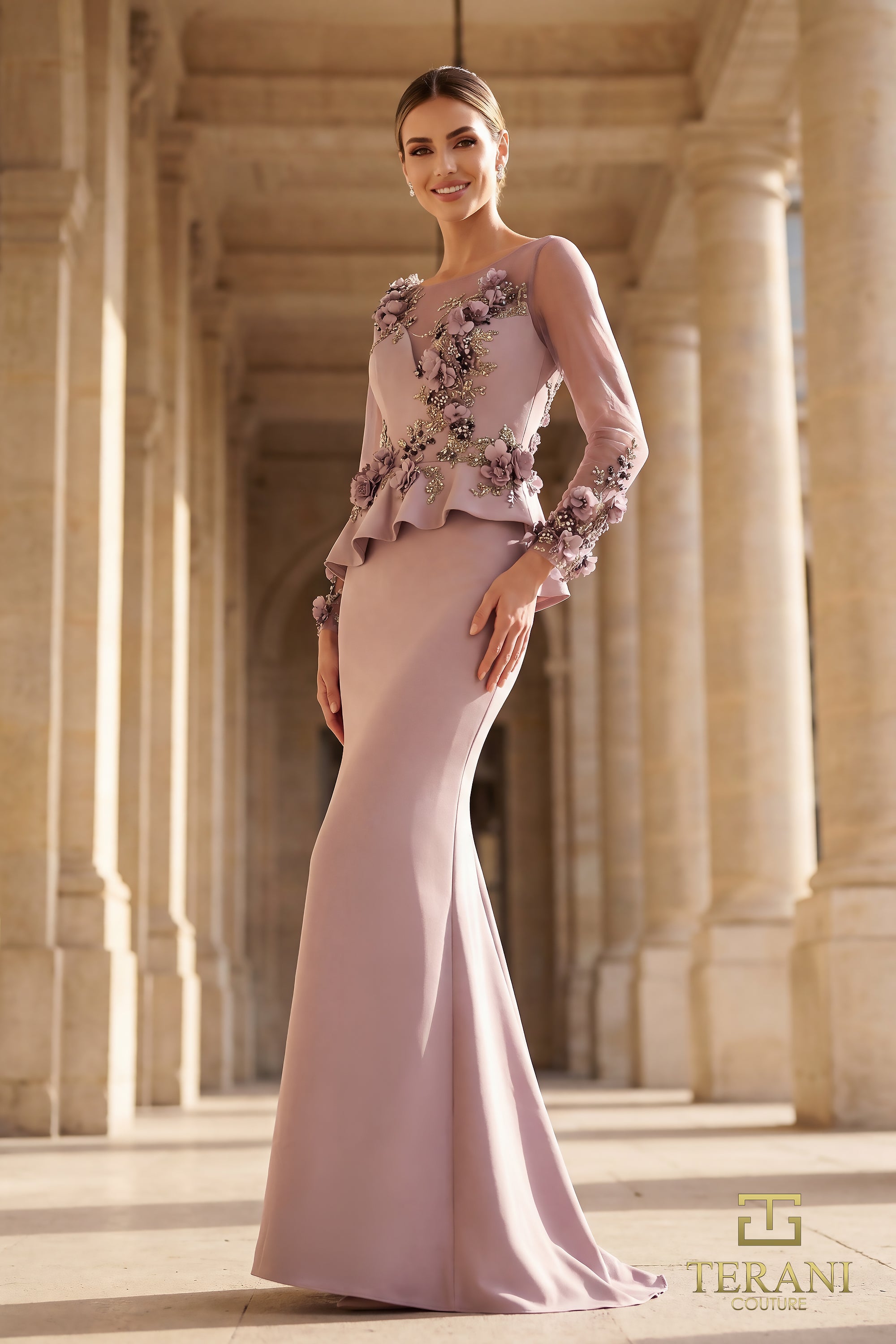 Terani Couture Mother of the Bride Dress Terani Couture 262M7257 Long Mother of the Bride Dress