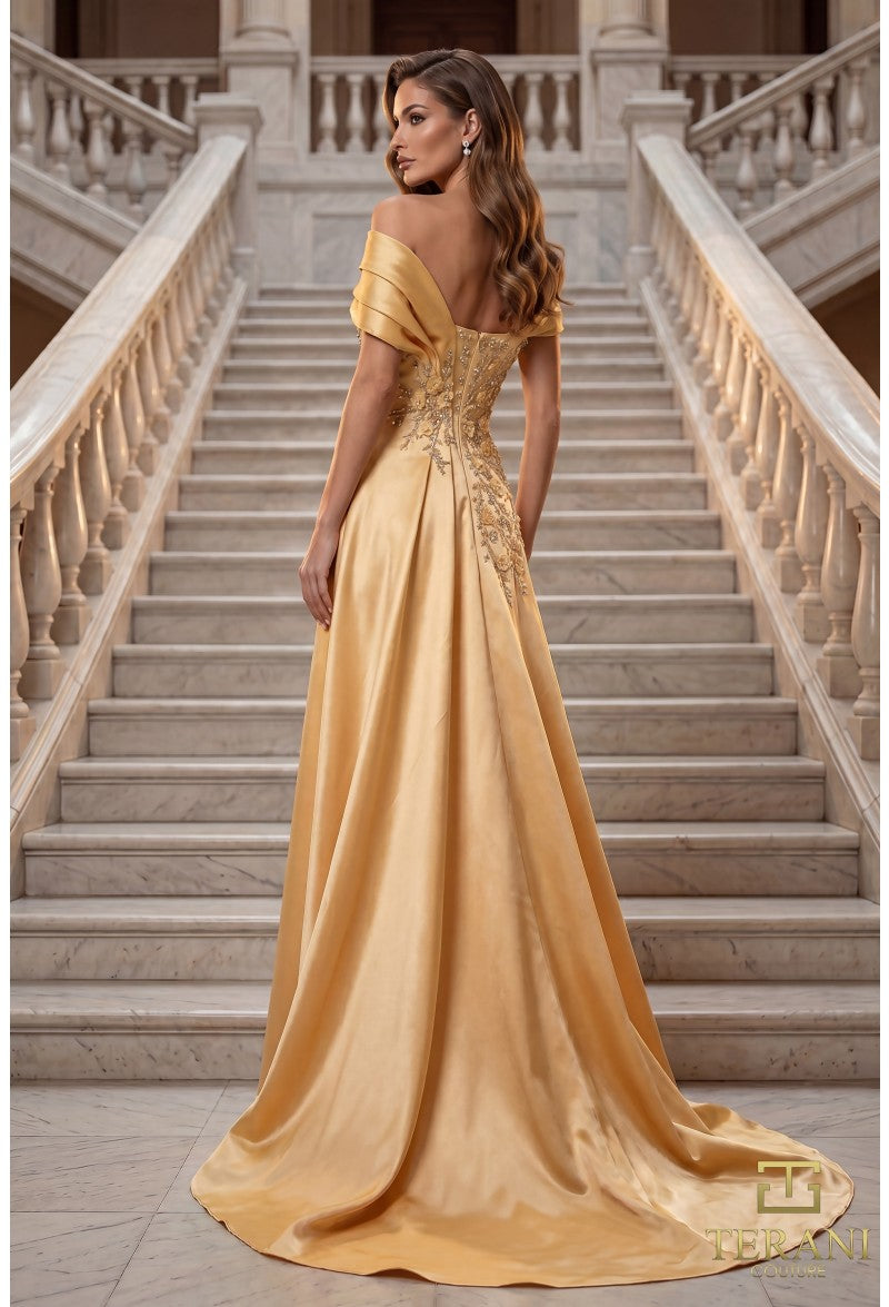 Terani Couture Mother of the Bride Dress Terani Couture 262M7258 Long Mother of the Bride Dress