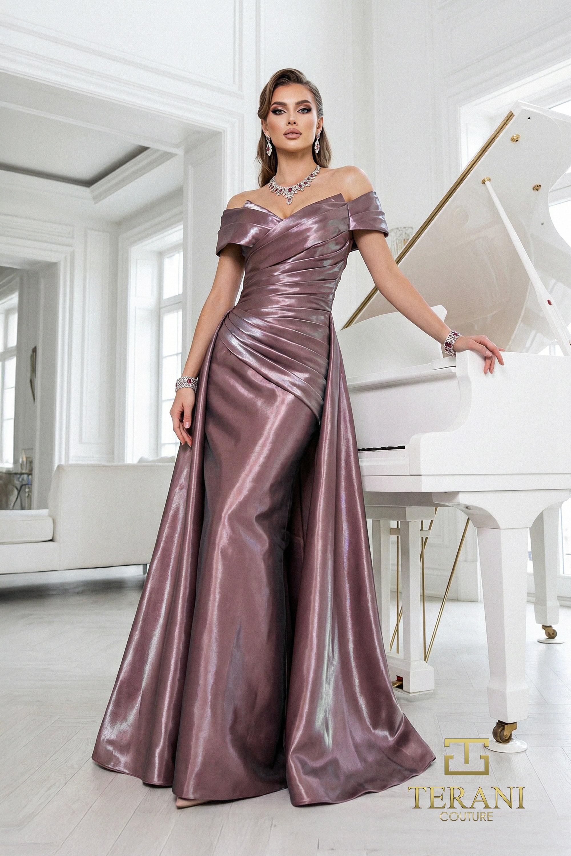 Terani Couture Mother of the Bride Dress Terani Couture 262M7326 Long Mother of the Bride Dress