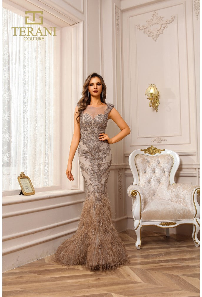 Terani Couture Mother of the Bride Terani Couture 251GL4198 evening dress