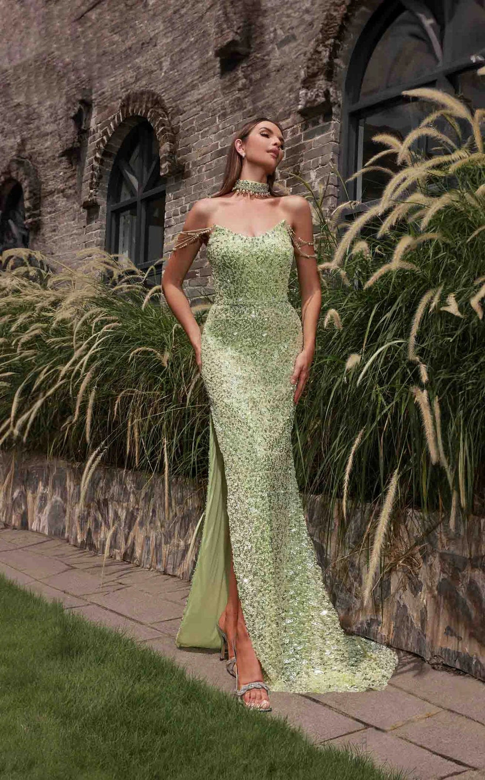 Terani Couture Prom Dress cetrine / 2 Terani Couture 251P4329