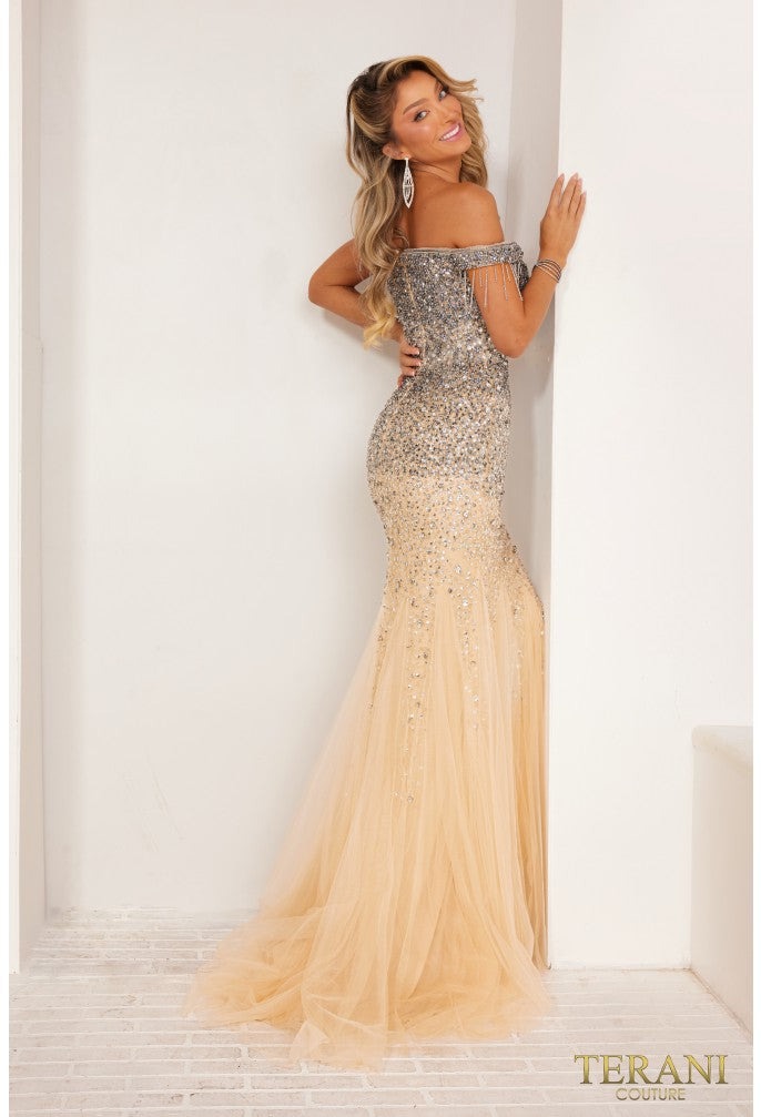 terani couture Prom Dress Terani Couture 241P2095 prom dress