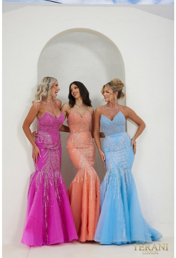 terani couture Prom Dress Terani Couture 241P2171 prom dress