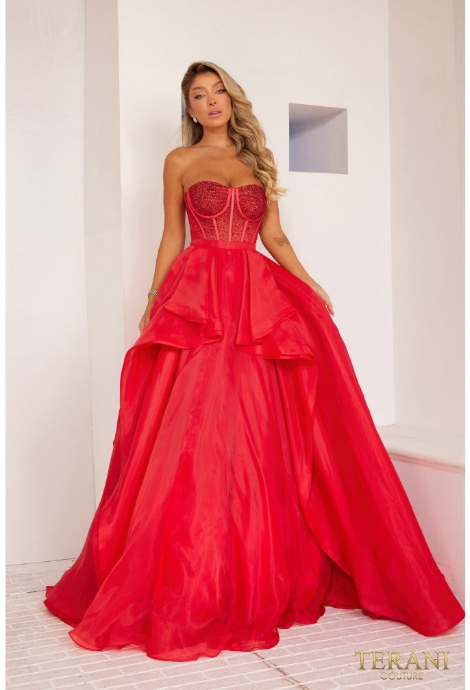 terani couture Prom Dress Terani Couture 241P2209 prom dress