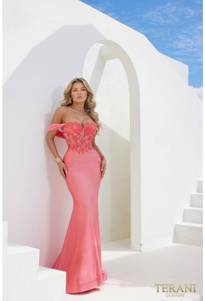 terani couture Prom Dress Terani Couture 241P2250 prom dress