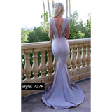 Jessica Angels evening dress Jessica Angel 727R Long Evening Gown with ruched mid section
