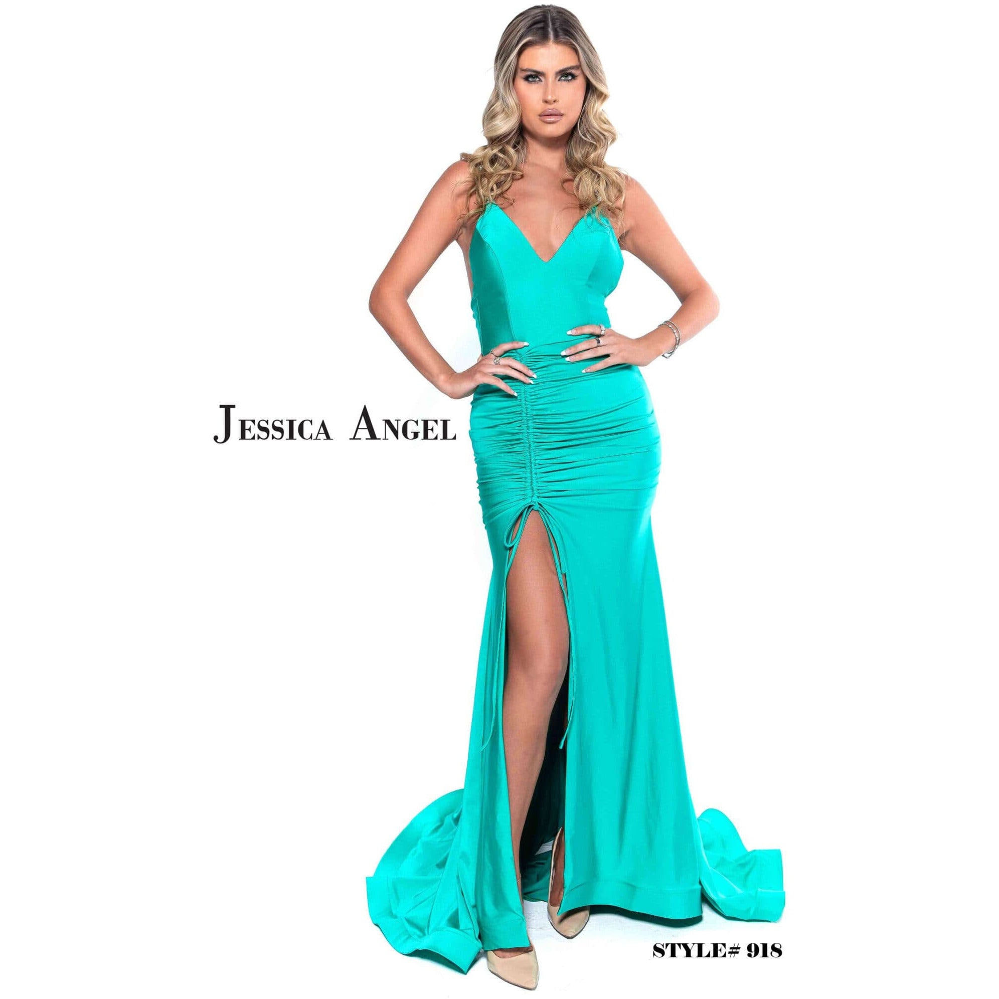 Jessica Angle Evening Dresses Jessica JA918 Angle Evening Dress