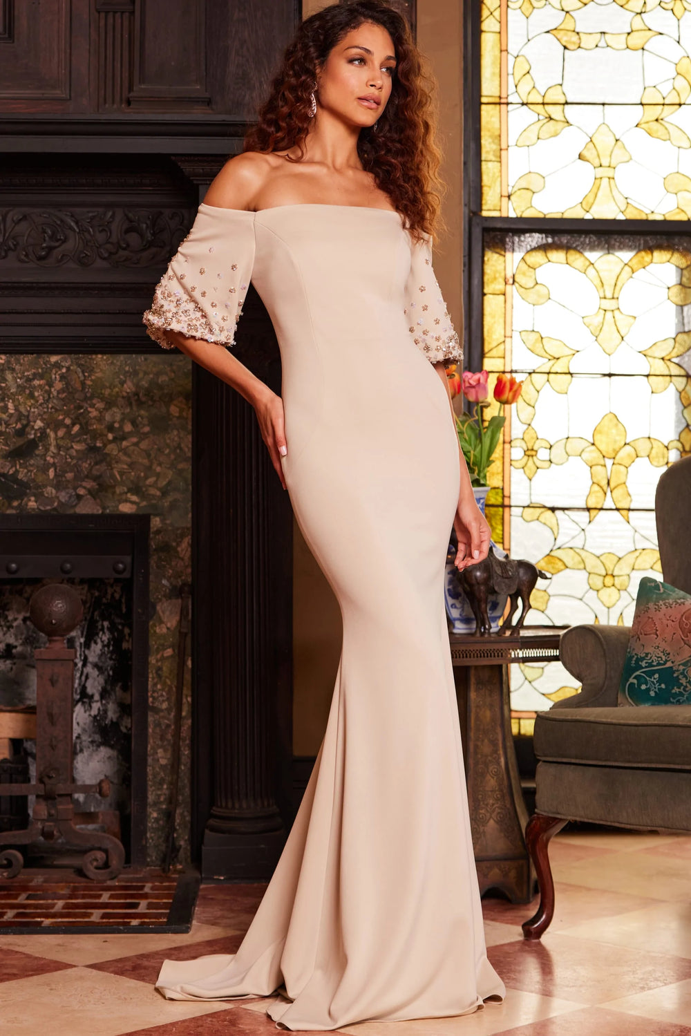 High Waisted Geometric Short Sleeve Dress — YELLOW SUB TRADING