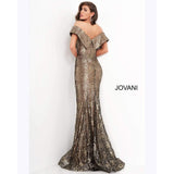 Jovani Evening Dress Jovani off the shoulder long evening gown 02920