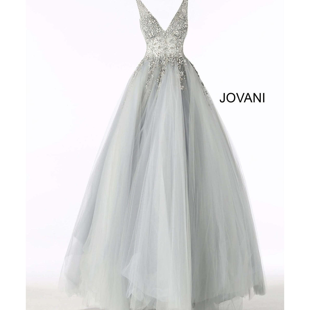 Jovani Prom Dress Crystal Embellished Bodice Prom Ballgown 65379