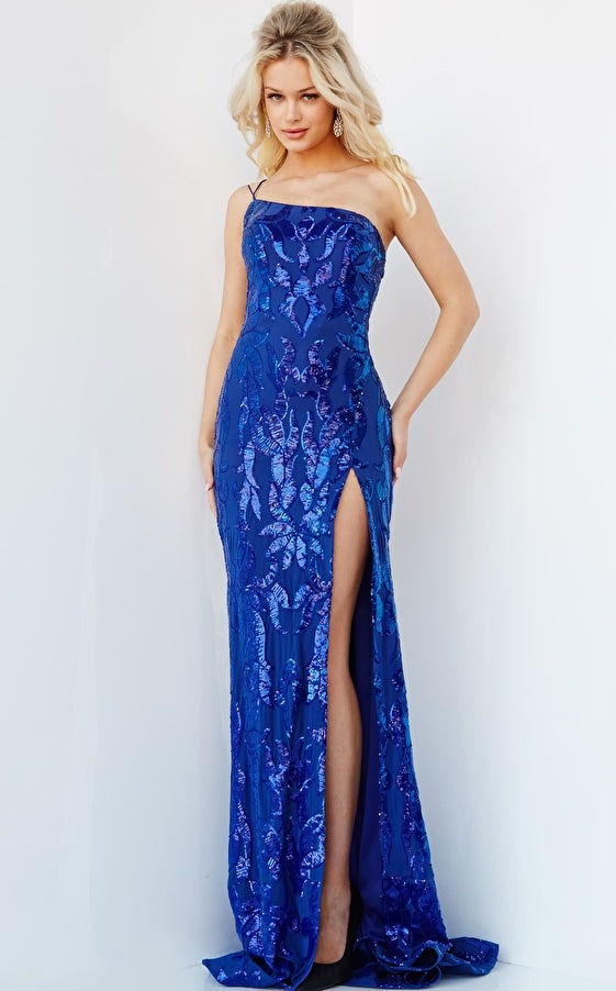 Jovani royal blue prom dress sale