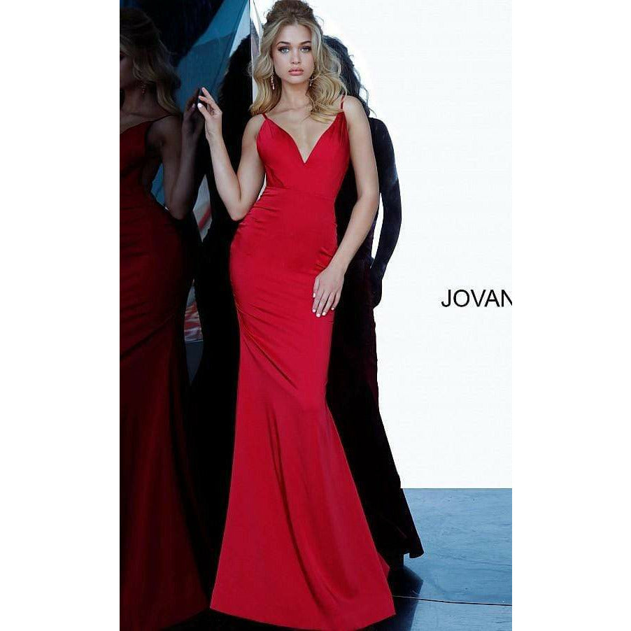 Jovani Prom Dress Jovani Backless Fitted Prom & Bridesmaid Dress 67857