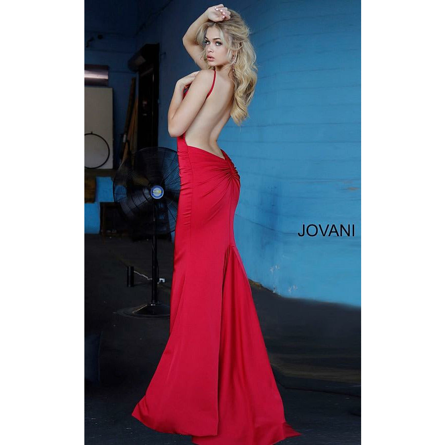 Jovani Prom Dress Jovani Backless Fitted Prom & Bridesmaid Dress 67857