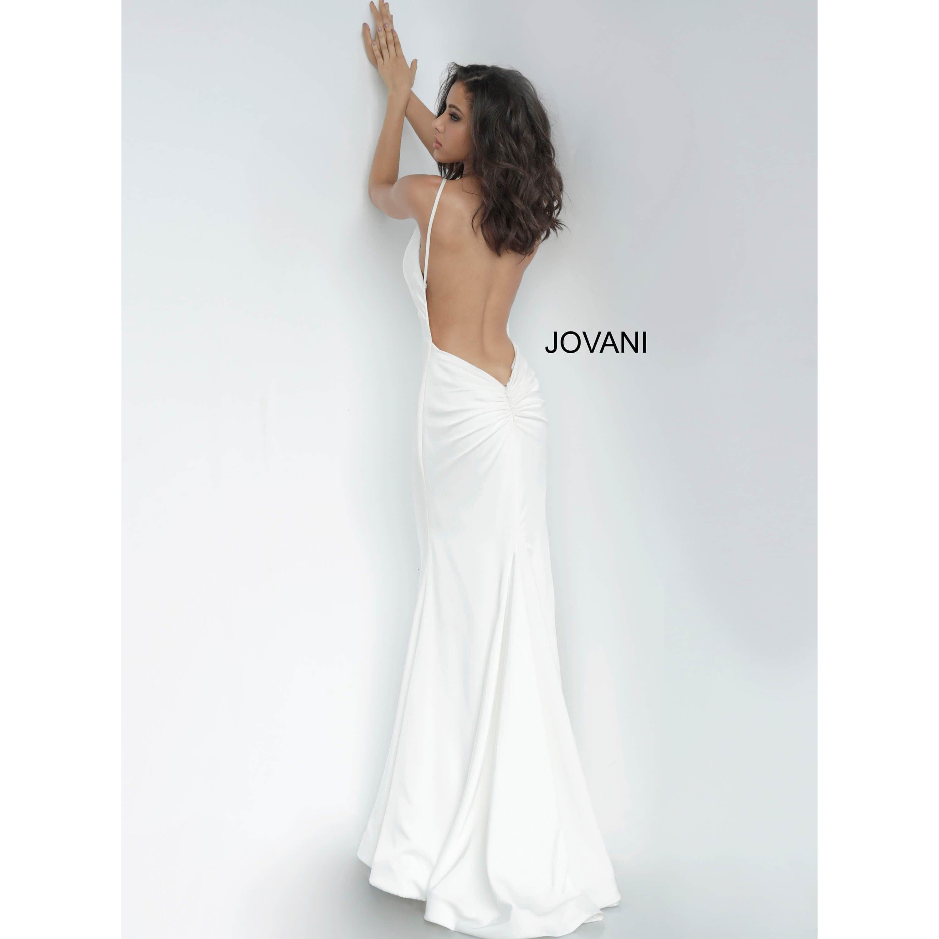 Jovani Prom Dress Jovani Backless Fitted Prom & Bridesmaid Dress 67857